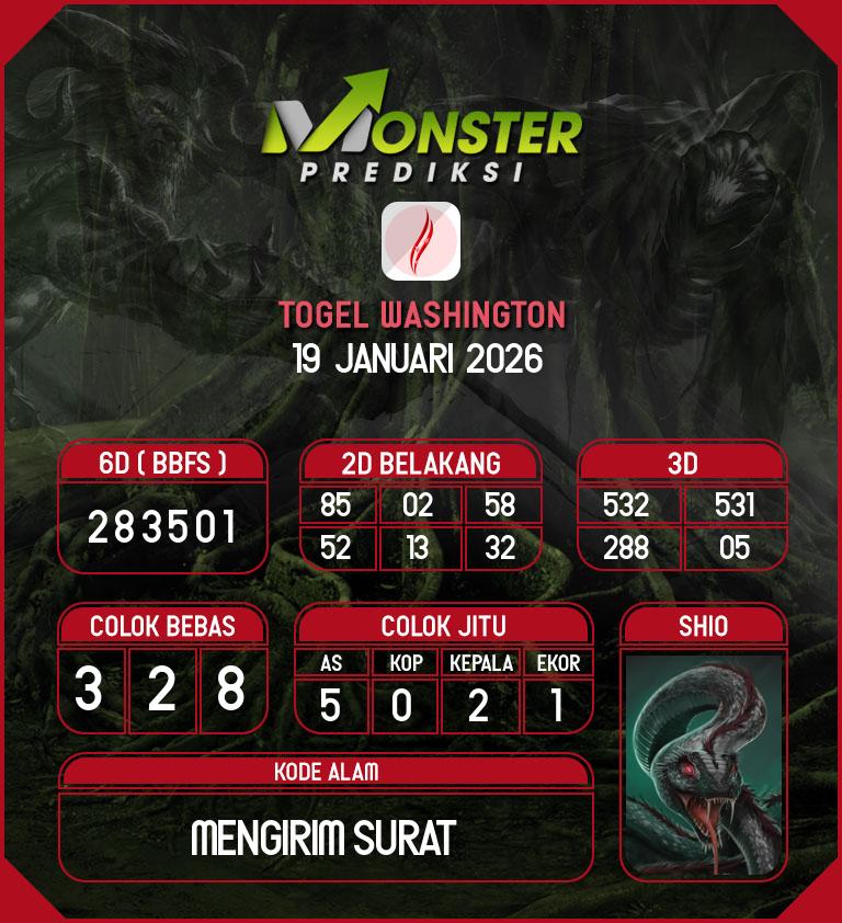 Kode-Monster-Washington-Hari-Senin-19-Januari-2026